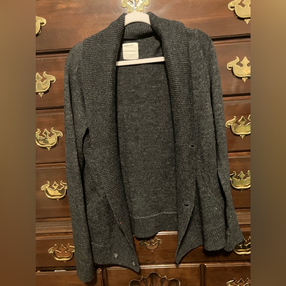 Life After Denim Lambswool Cardigan Size M
